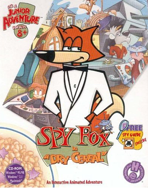 Spy Fox in "Dry Cereal" game cover