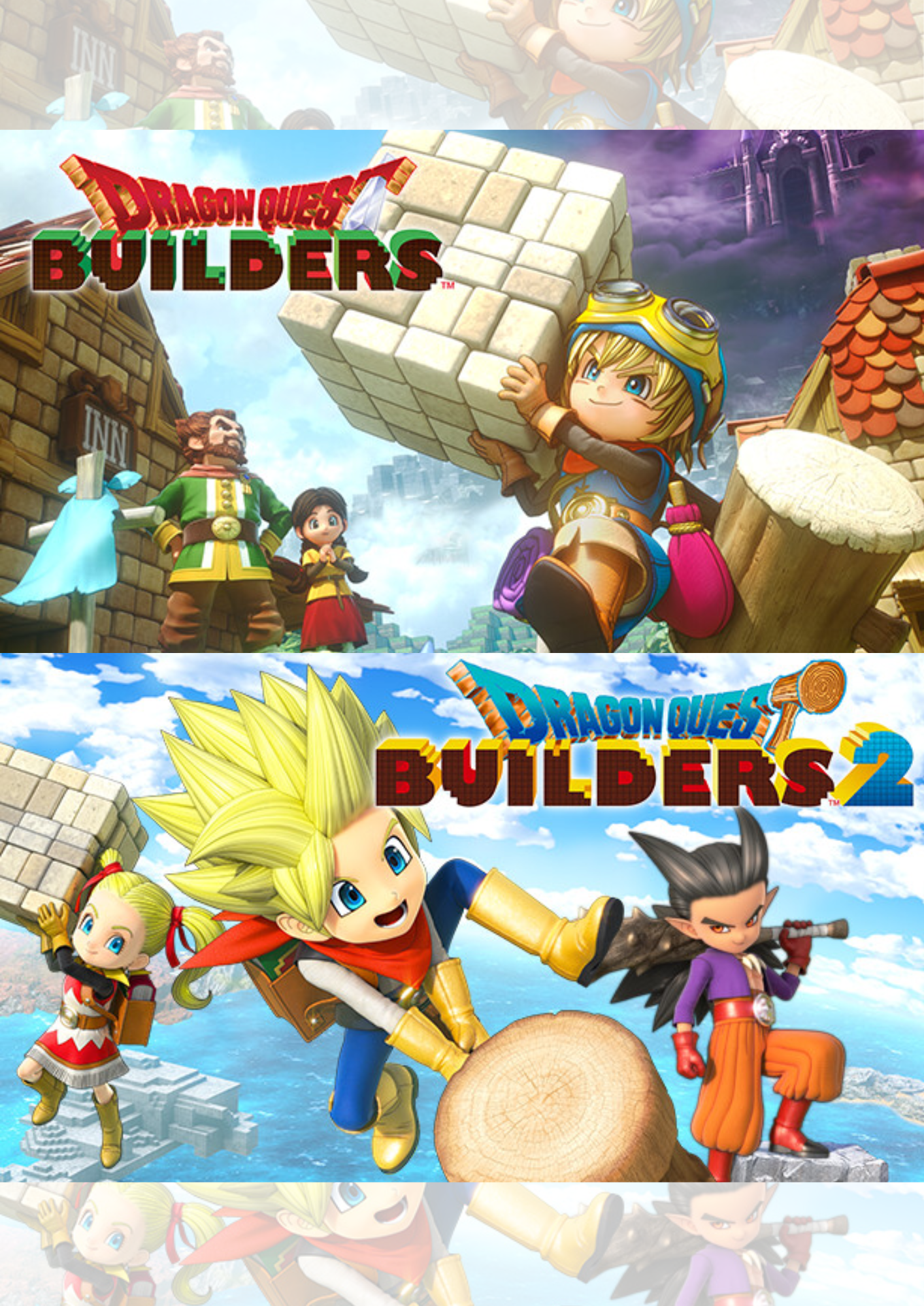 DRAGON QUEST BUILDERS + DRAGON QUEST BUILDERS 2 Bundle
