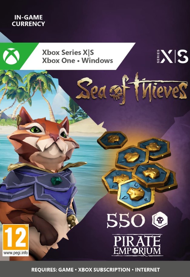 Sea of Thieves Captain’s Ancient Coin Pack – 550 Coins