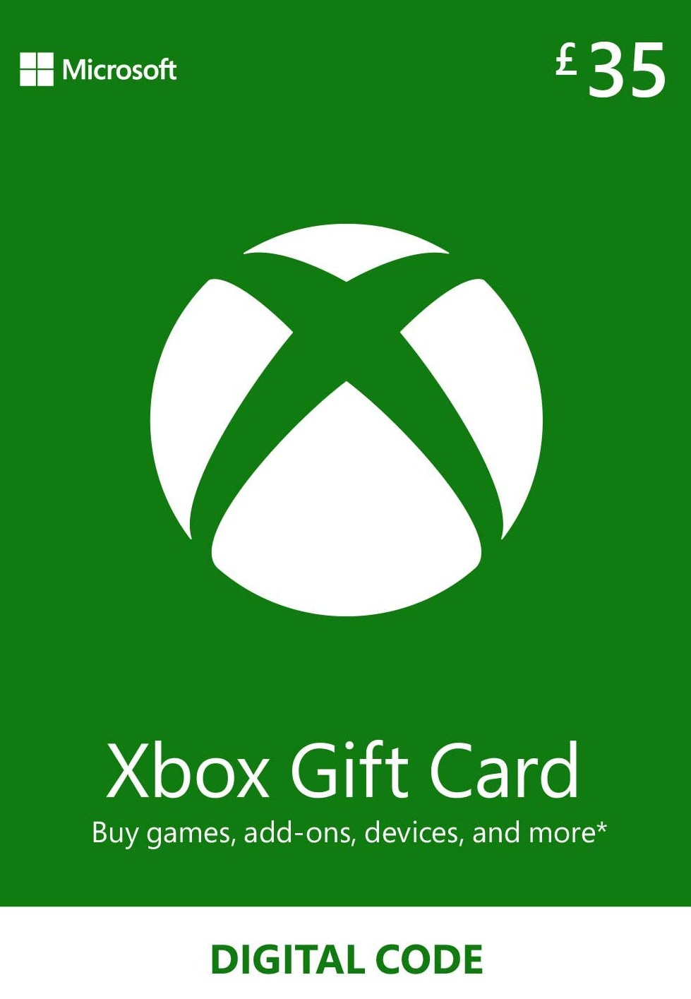 Xbox Live Gift Card 35 GBP