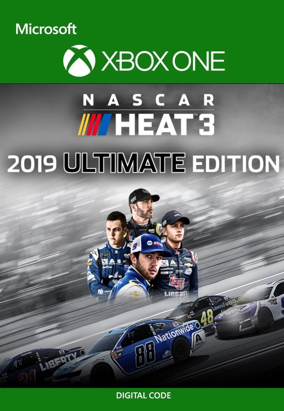 NASCAR Heat 3 XBOX LIVE ARGENTINA Cover