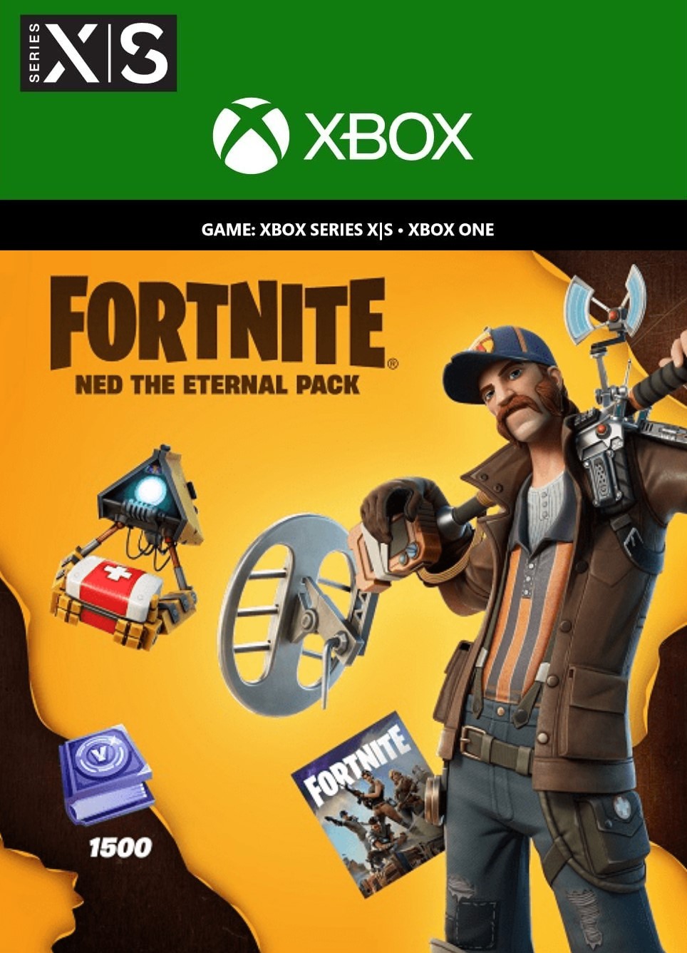 Fortnite - Ned the Eternal Pack + 1,500 V-Bucks Challenge