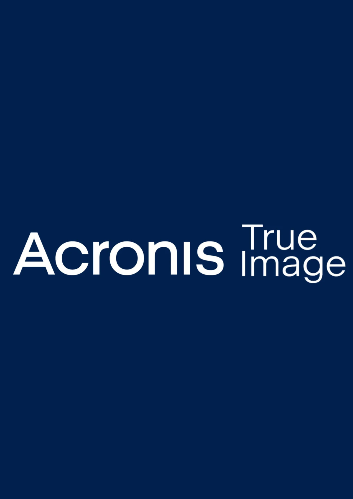 Acronis True Image Essentials 2026 1 Device 1 Year Key GLOBAL
