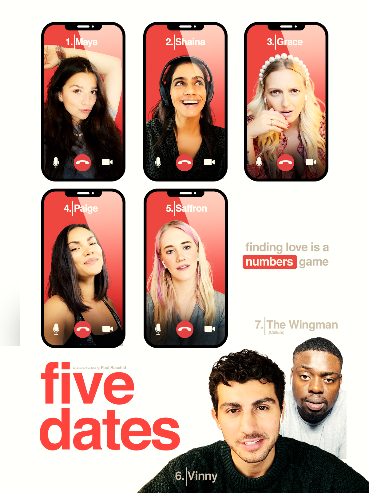 Five Dates game cover