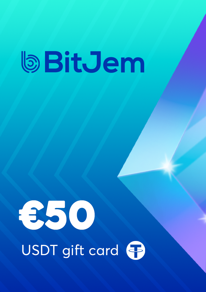 BitJem USDT Gift Card 50 EUR