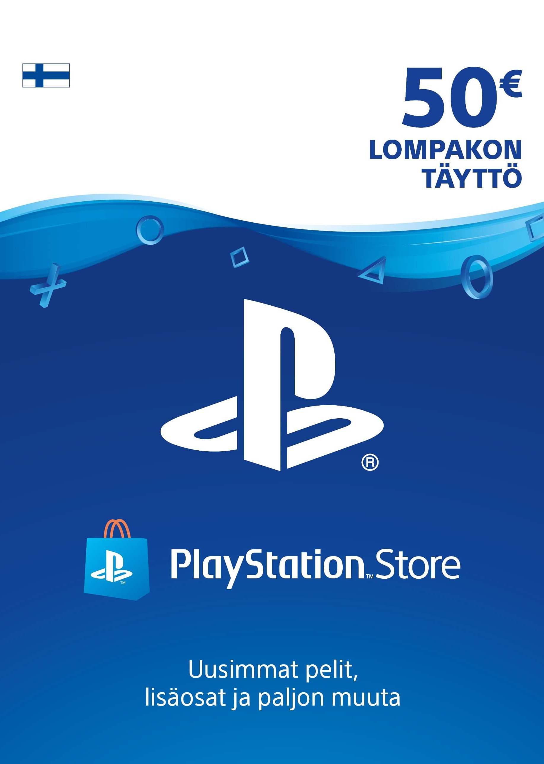 Playstation Network Card 50 EUR (FIN)