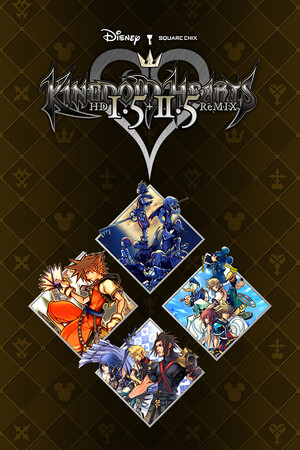 KINGDOM HEARTS -HD 1.5+2.5 ReMIX- game cover