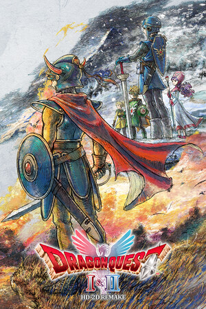 DRAGON QUEST I & II HD-2D Remake game cover