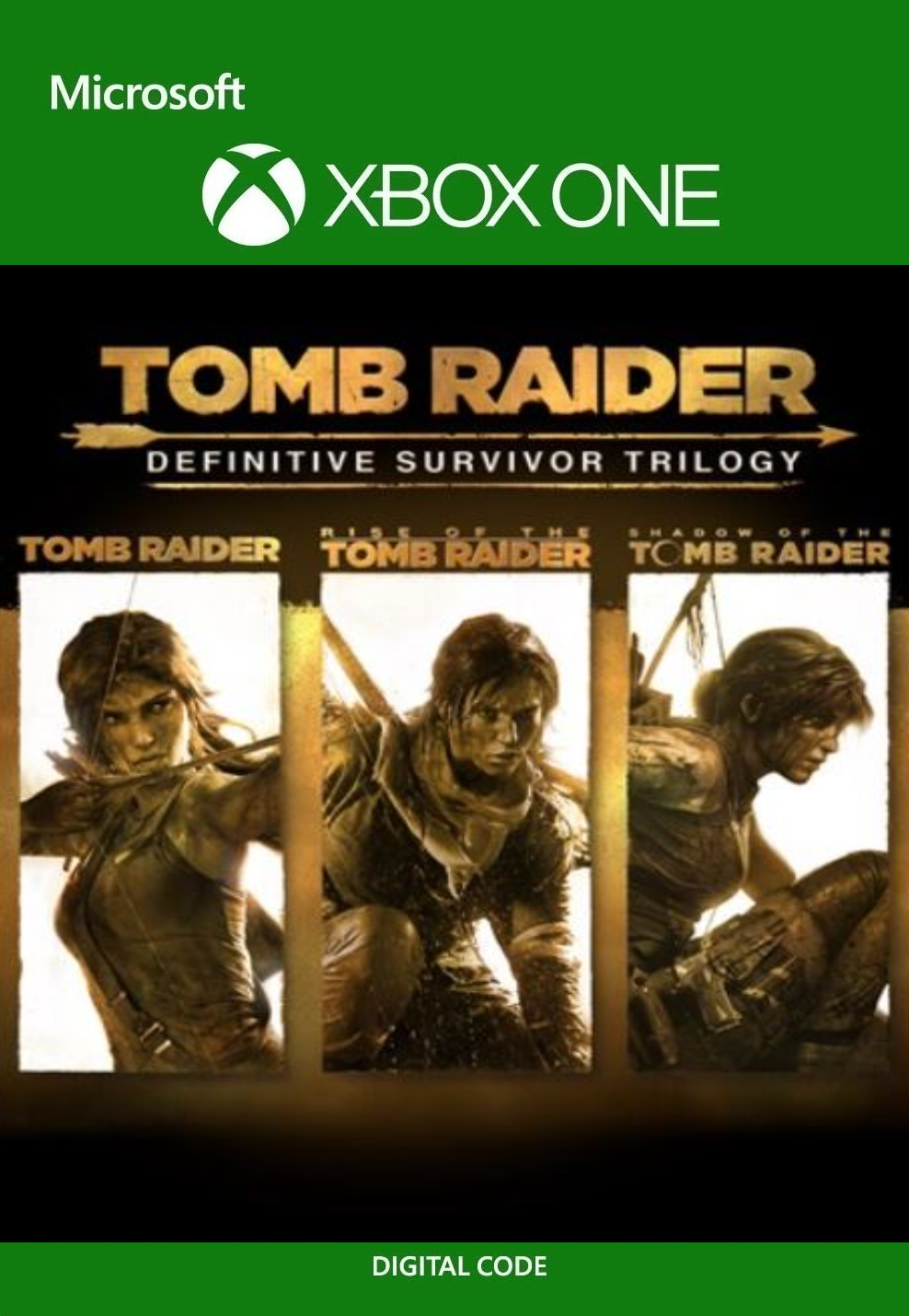 Tomb Raider: Definitive Survivor Trilogy XBOX LIVE BRAZIL Cover