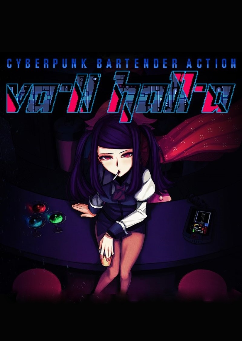 VA-11 Hall-A: Cyberpunk Bartender Action game cover