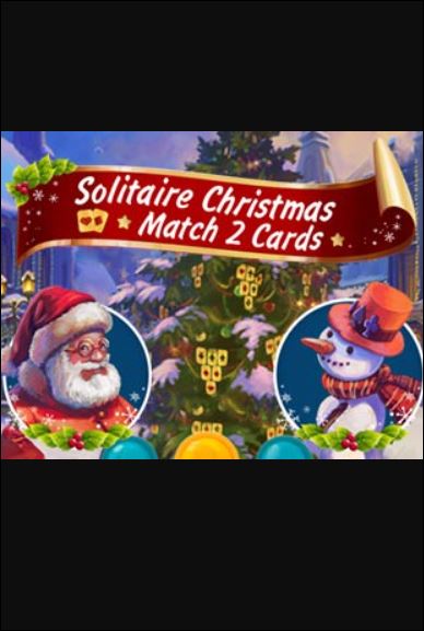 Solitaire Christmas. Match 2 Cards game cover