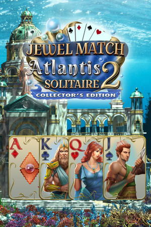 Jewel Match Atlantis Solitaire 2 - Collector's Edition game cover