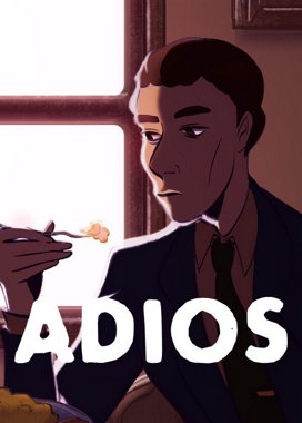 Adios game cover