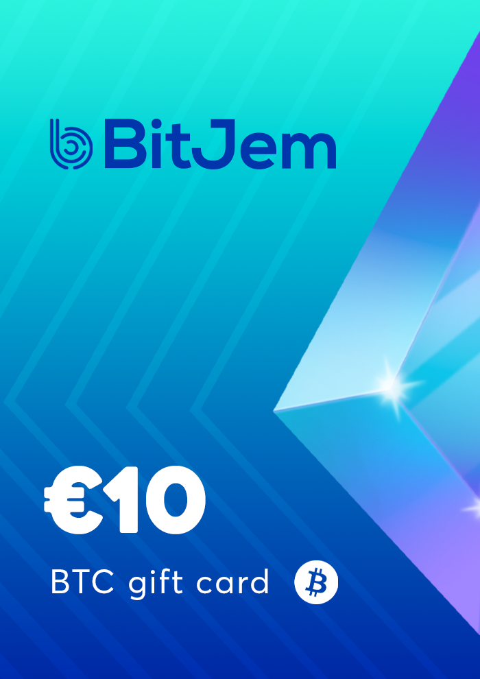 BitJem Bitcoin Gift Card 10 EUR