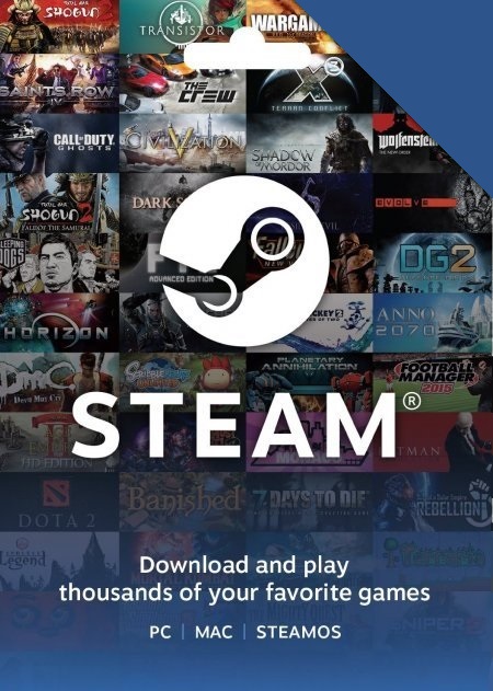 Steam Gift Card 10 USD