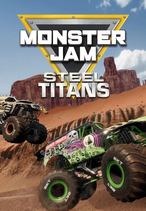 Monster Jam Steel Titans 2 game cover