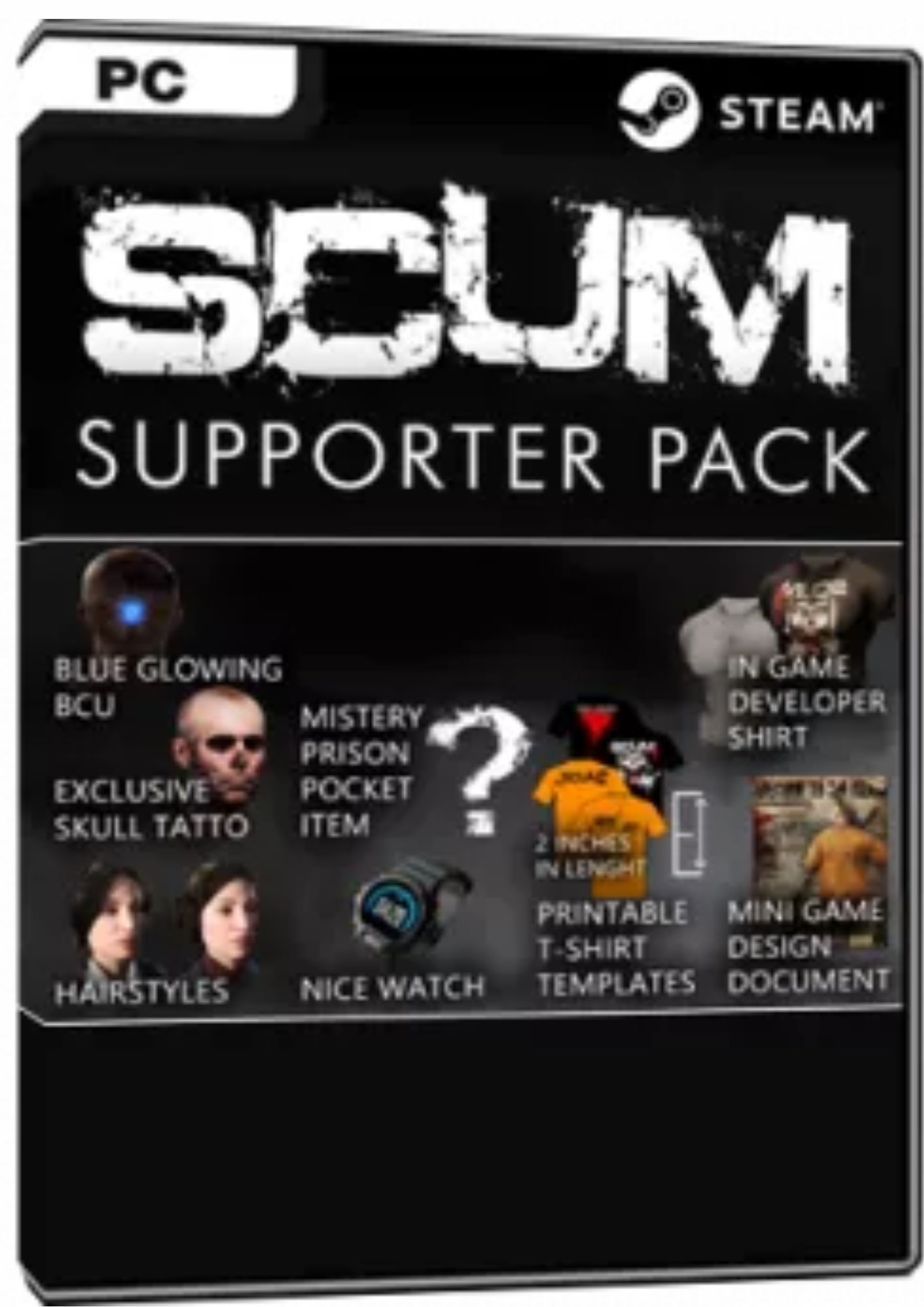 SCUM Supporter Pack (DLC) Steam Key (PC) LATAM