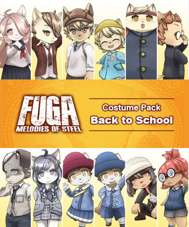 Fuga: Melodies of Steel Back to School Costume Pack (DLC) Steam Key (PC) GLOBAL