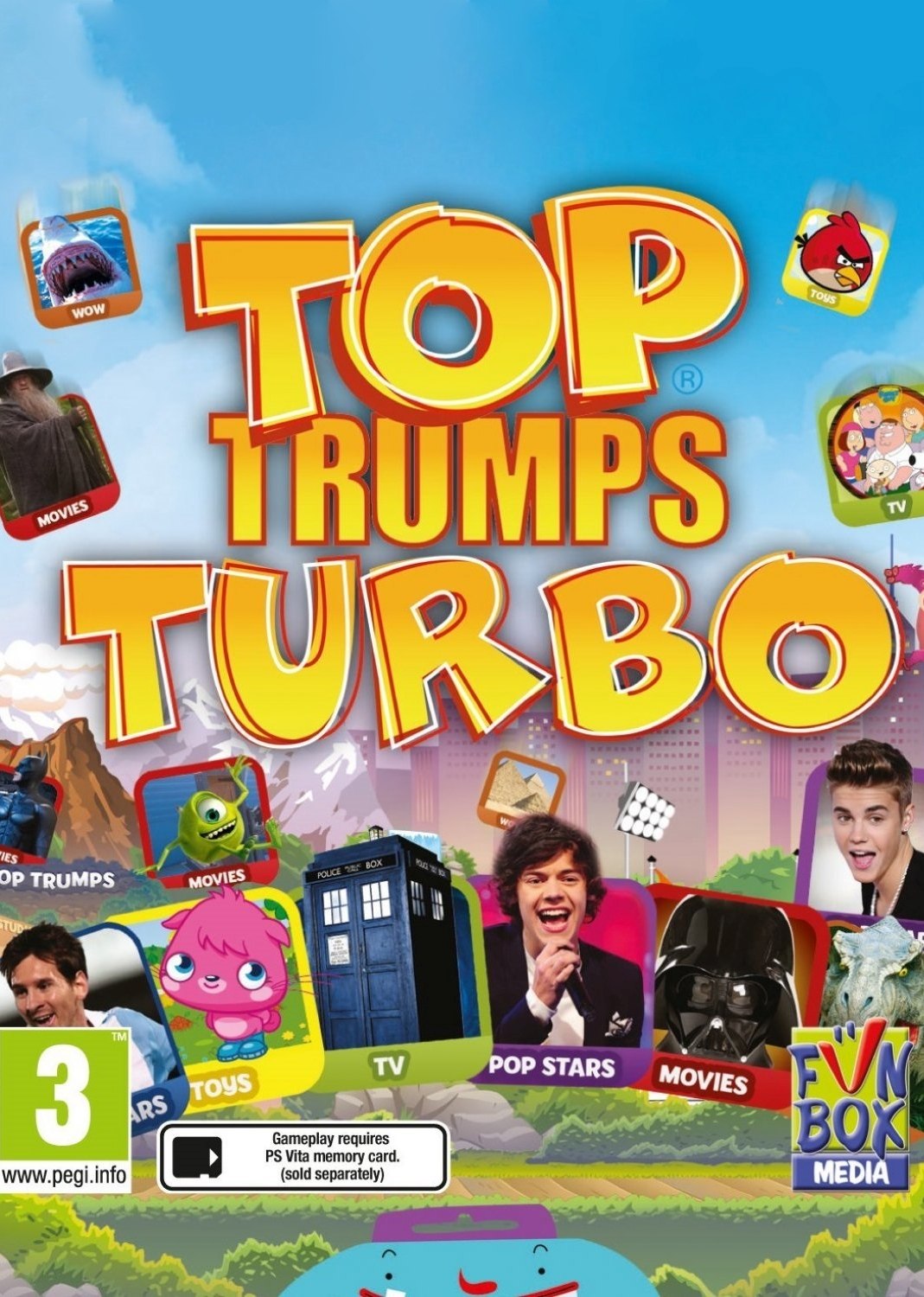 Top Trumps Turbo game cover