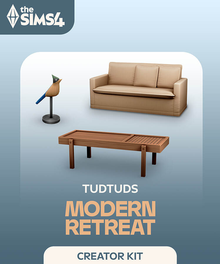 The Sims 4 Modern Retreat Kit (DLC) Origin Key GLOBAL