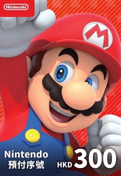 Nintendo eShop Card 300 HKD