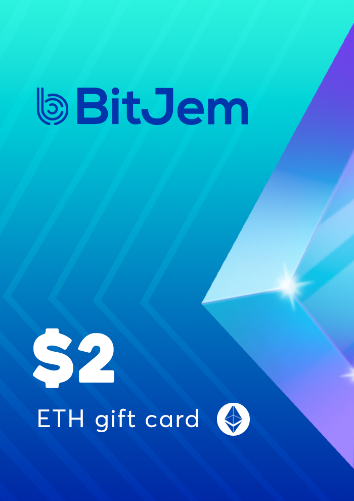 BitJem ETH Gift Card 2 USD