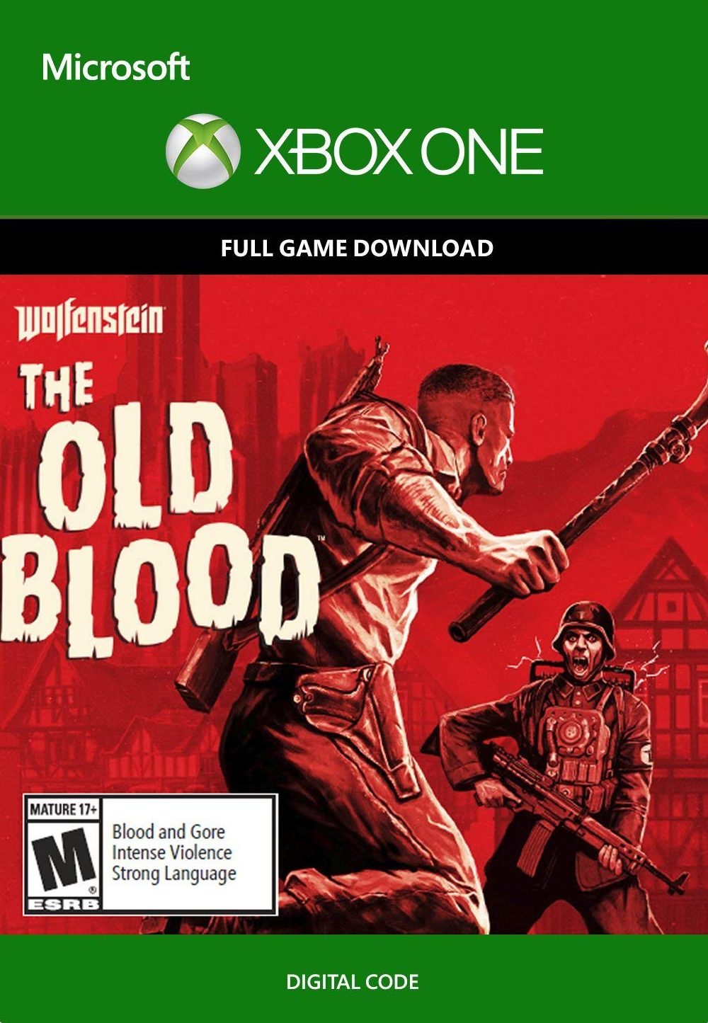 Wolfenstein: The Old Blood XBOX LIVE CANADA Cover