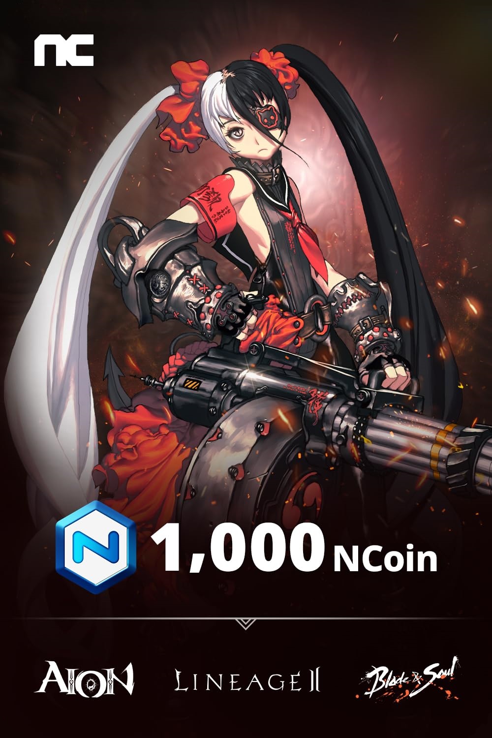NCSoft 1000 NCoin Key GLOBAL