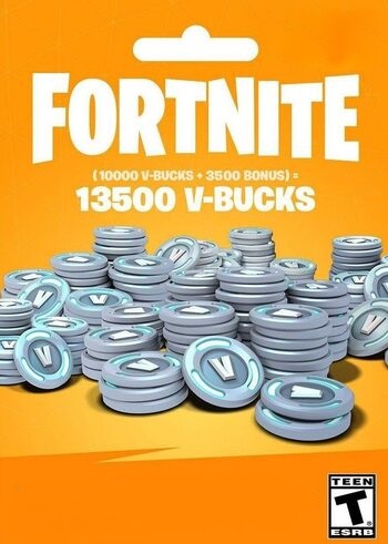 Fortnite - 13500 V-Bucks Gift Card BELGIUM