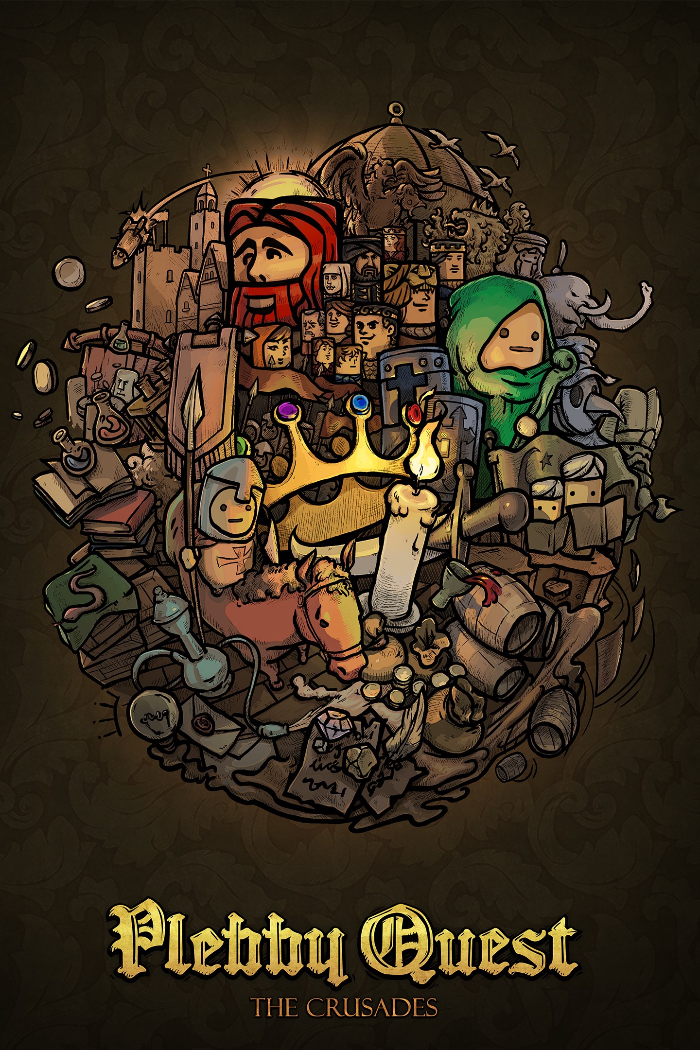 Plebby Quest: The Crusades game cover