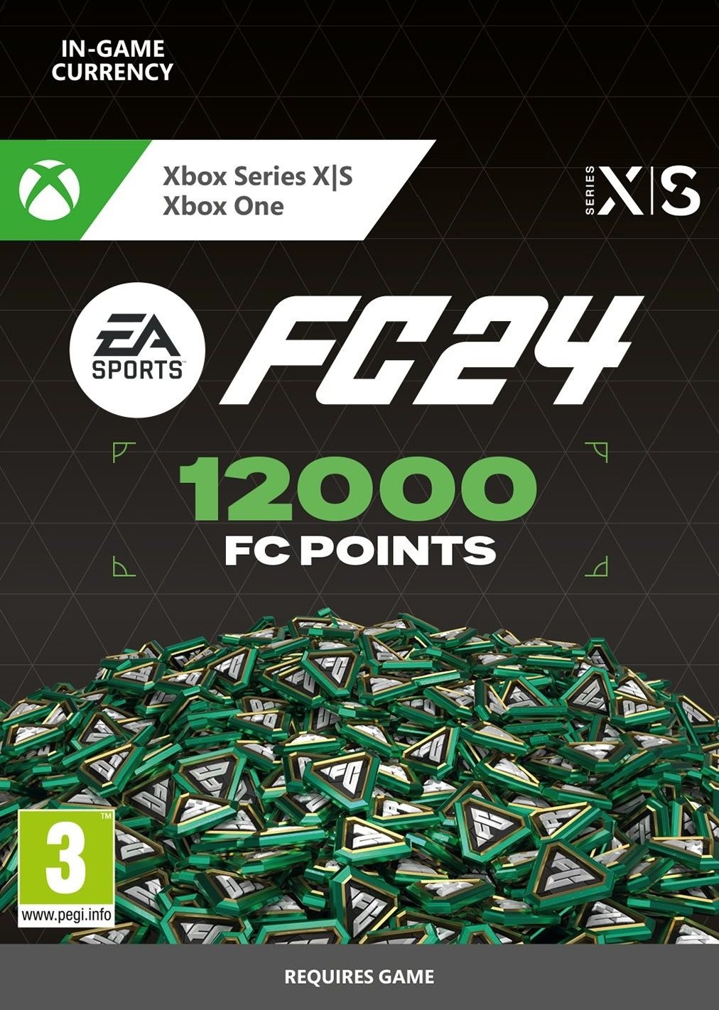 EA SPORTS FC 24 - 12000 Ultimate Team Points (Xbox One/Series X|S)