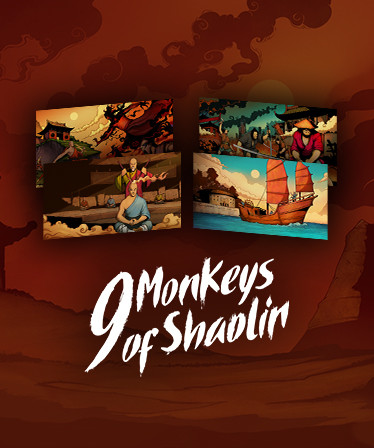 9 Monkeys of Shaolin - HD Wallpapers game cover