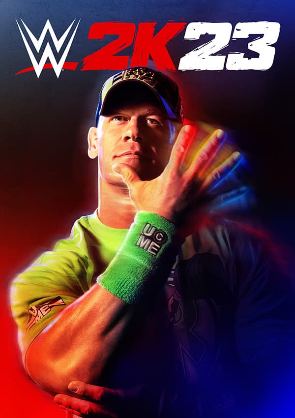 WWE 2K23 game cover