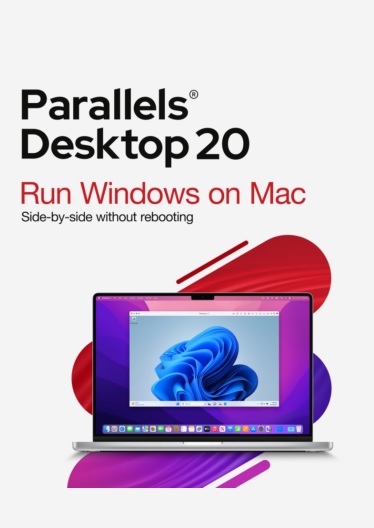 Parallels Desktop 20 Standard | Run Windows on your Mac | 1 Device 1 Year