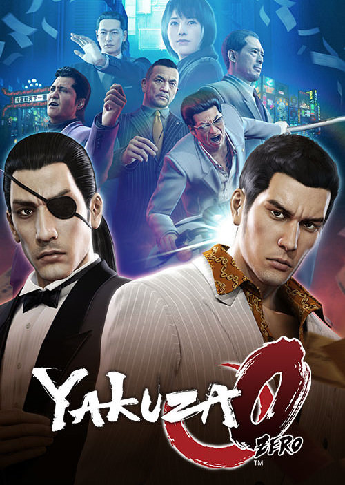 Yakuza 0 game cover
