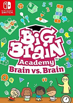 Big Brain Academy: Brain vs. Brain ( ) eShop UNITED STATES Cover