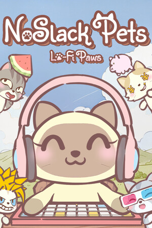 NoSlack Pets: Lo-Fi Paws game cover