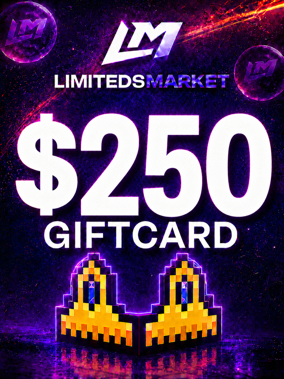LimitedsMarket Wallet Card 250 USD Key GLOBAL