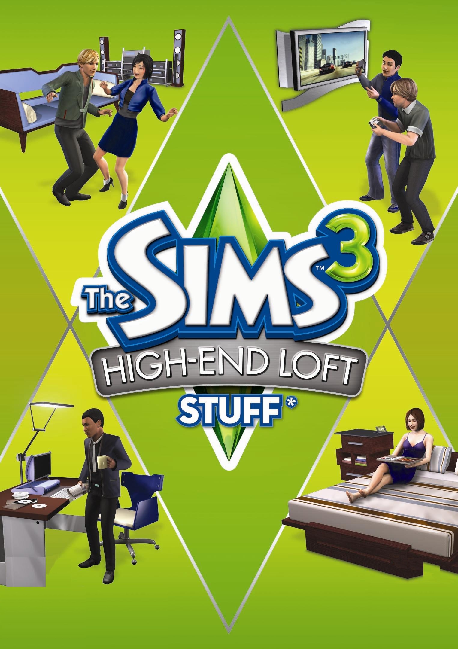 The Sims 3 and High end Loft Stuff DLC
