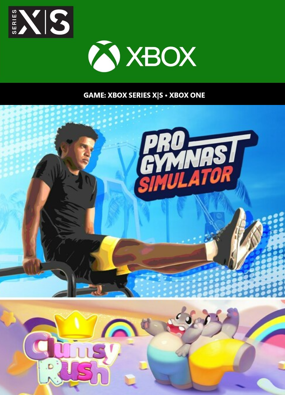 Pro Gymnast Simulator + Clumsy Rush