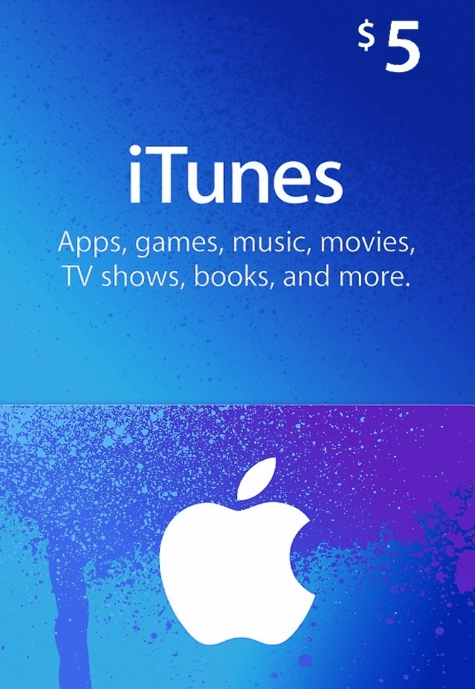 Apple iTunes Gift Card 5 AUD