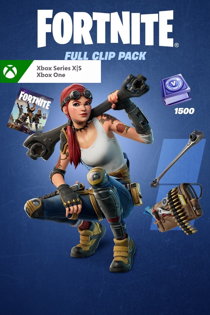 Fortnite – Full Clip Pack + 1500 V-Bucks Challenge XBOX LIVE Key MEXICO