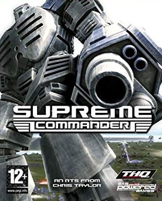 Supreme Commander game cover
