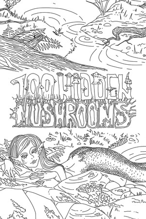 Arte de 100 hidden mushrooms