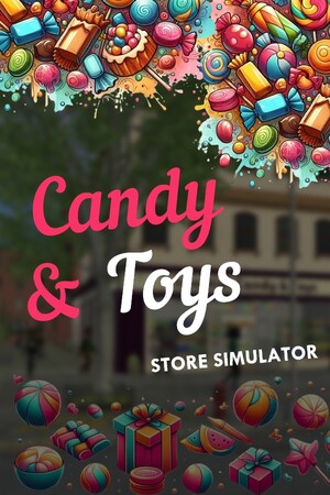 Candy & Toys Store Simulator game cover