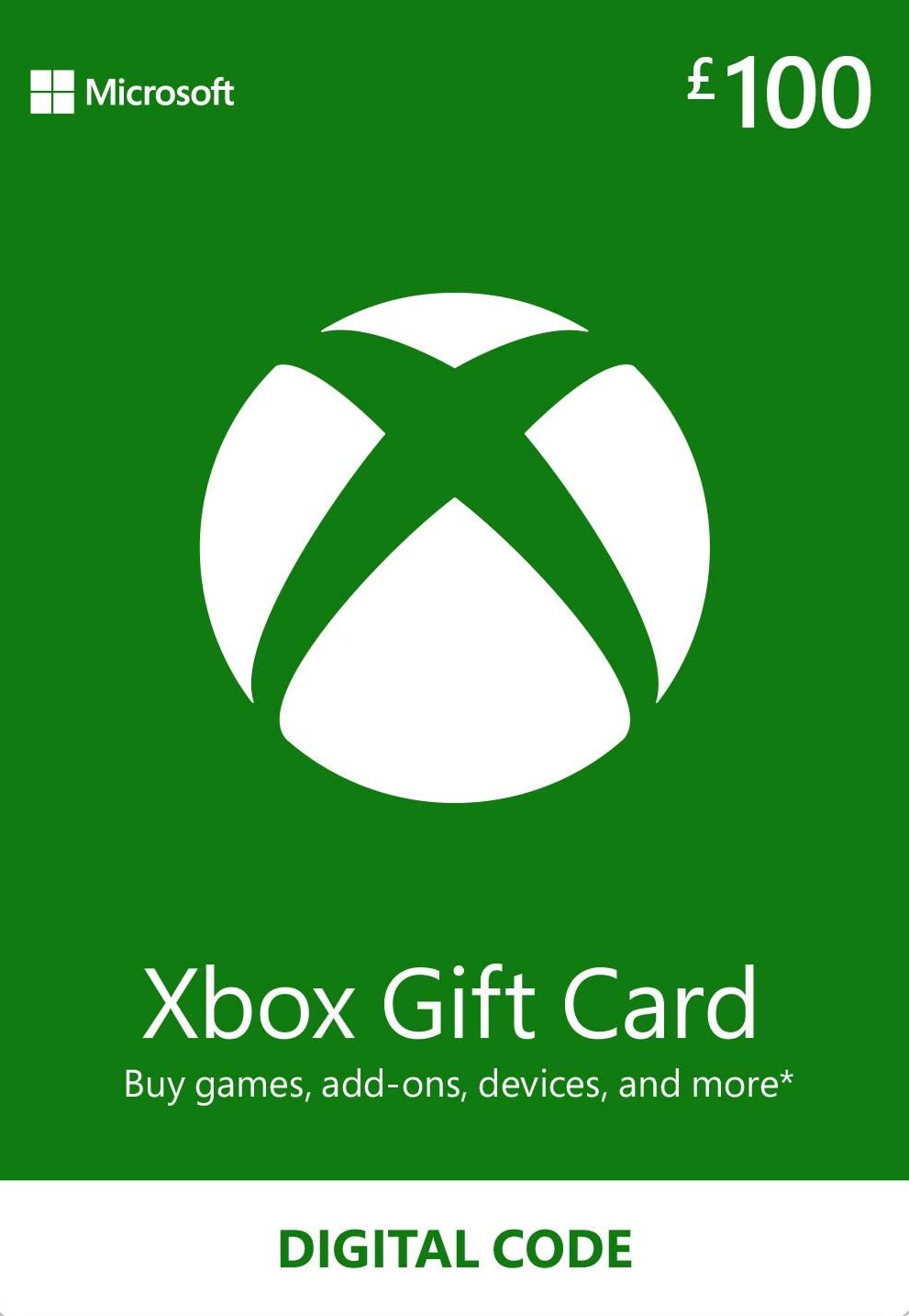 Xbox Live Gift Card 100 GBP