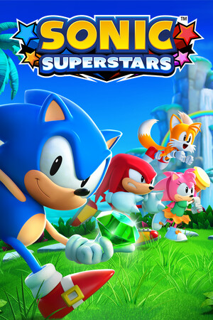 SONIC SUPERSTARS game cover
