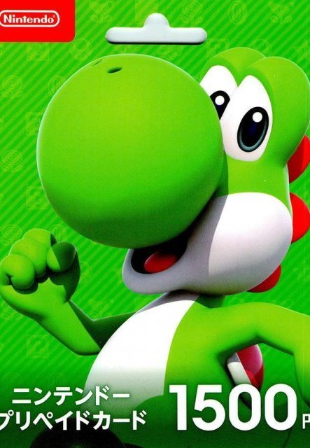 Nintendo eShop Card 1500 JPY