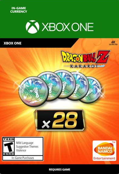 DRAGON BALL Z: KAKAROT - Platinum Coin (x28)