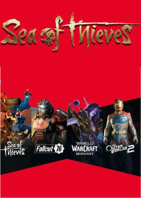Sea of Thieves 2025 Edition Scarlet Stack Sails Pack (DLC